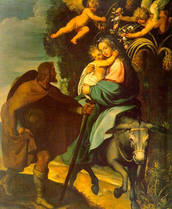 Carducci, Bartolommeo The Flight into Egypt